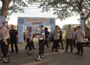 Polres Loteng Libatkan 259 Personel Gabungan Amankan Kampanye Terbuka di Lombok Tengah.