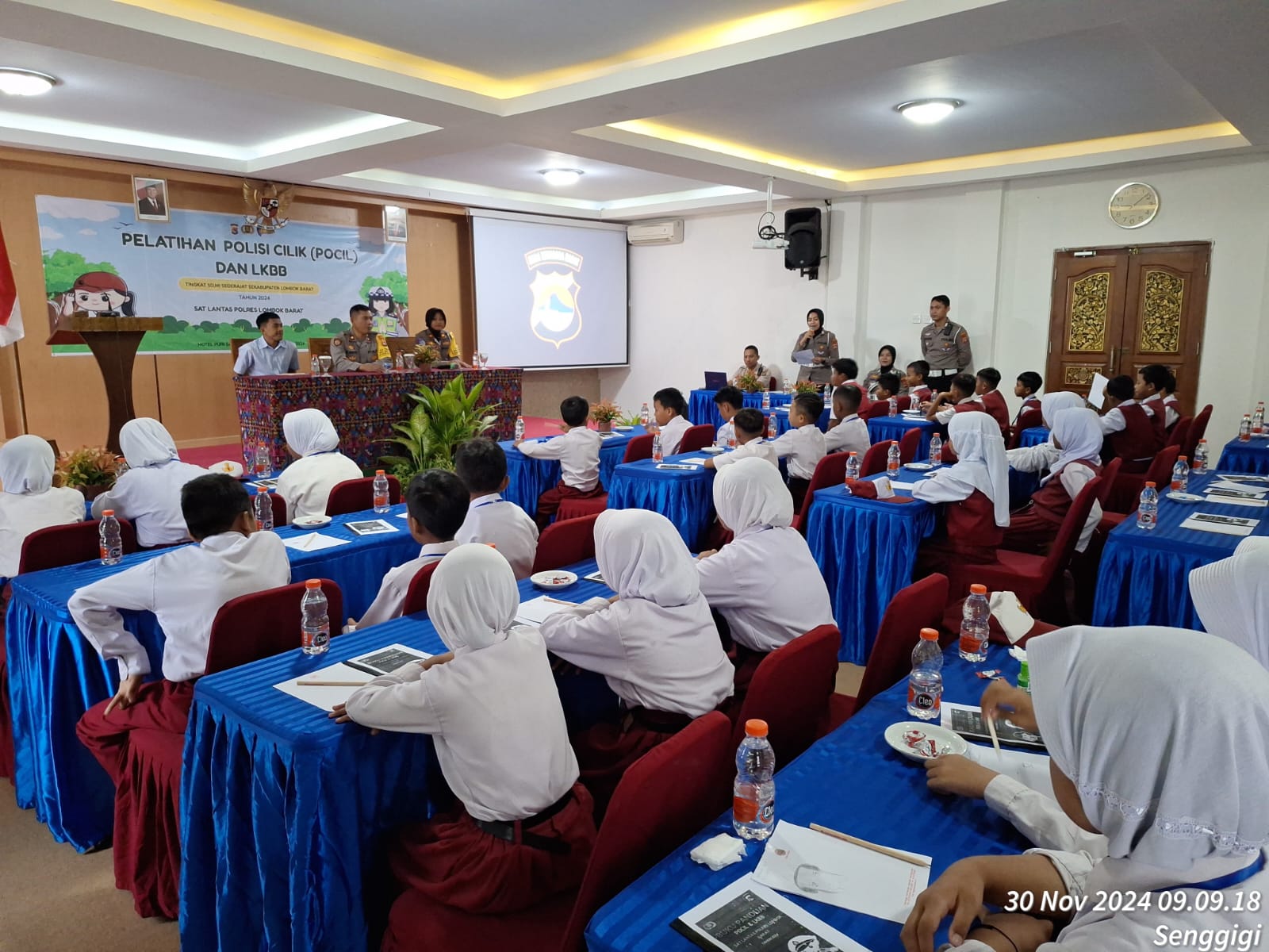 Polisi Cilik dan LKBB, Membangun Karakter Anak Sejak Dini di Lombok Barat