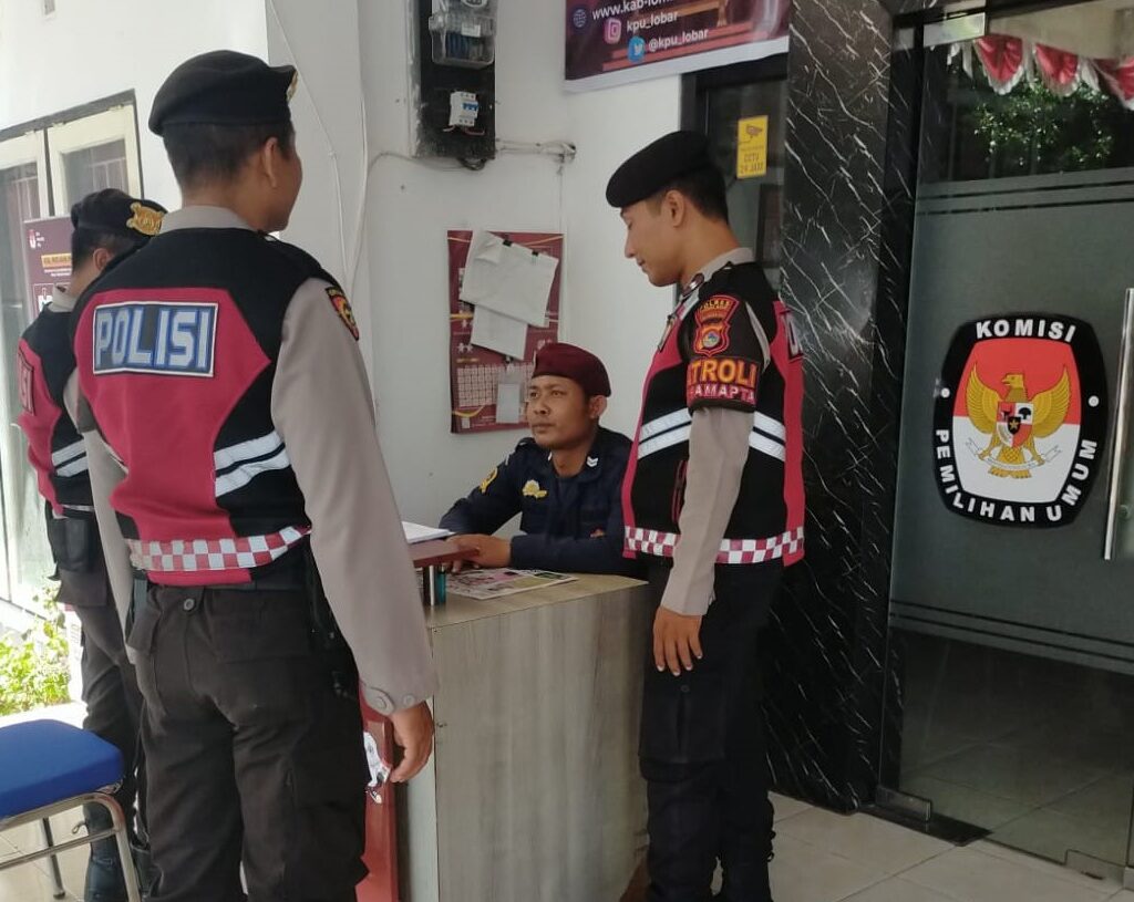 Polres Lombok Barat Perkuat Keamanan KPU dengan Patroli Preventif Menyambut Pemilukada