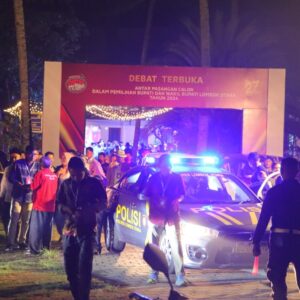 Polres Lombok Utara Kerahkan 200 Personel Gabungan untuk Amankan Debat Terbuka jilid II Paslon Bupati dan Wakil Bupati KLU