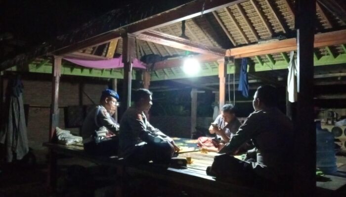 Polsek Lembar Giat Patroli Malam Pasca Pilkada, Warga Merasa Aman