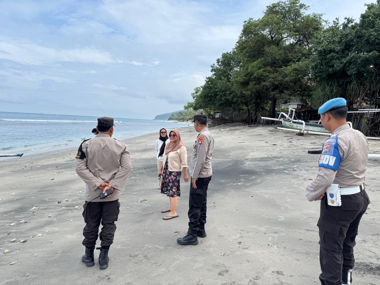 Pencarian Intensif di Pantai Mangsit, Polisi Respon Cepat Laporan Warga