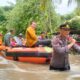 Polres Loteng Bersama Stakeholder Terkait Evakuasi Korban Banjir di Pujut.