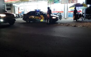 Polres Lombok Tengah Tingkatkan Patroli ke Pusat Perbelanjaan pada Malam Hari.