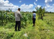 Bhabinkamtibmas Ajak Petani Labuapi Manfaatkan Lahan Kosong