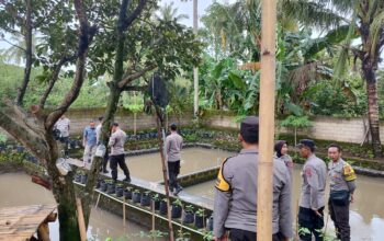 Polres Lombok Barat Kawal Ketahanan Pangan Desa Kuripan Utara