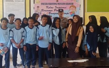 Inovasi Polsek Sekotong: Program "Menyapa Sekolah" Edukasi Siswa tentang Bahaya Bullying dan Narkoba