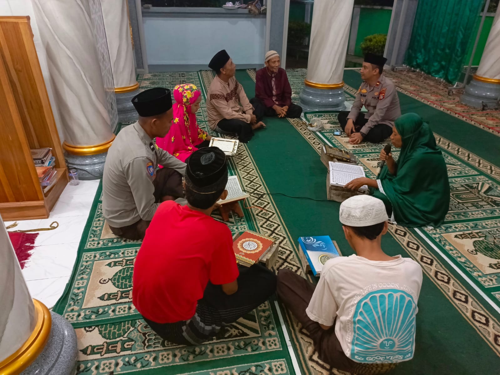 Pesan Kapolsek Lembar: Hindari Gangguan Saat Ramadhan