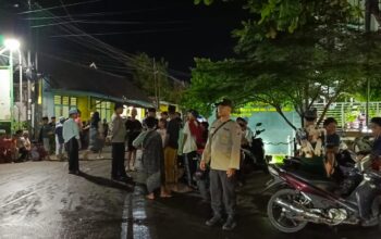 Polsek Labuapi Jamin Keamanan Ibadah Shalat Tarawih Berjamaah di Masjid Arraufurrahim