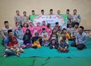 Polsek Gerung Gelar Buka Puasa dan Santunan, Bahagiakan Anak Yatim