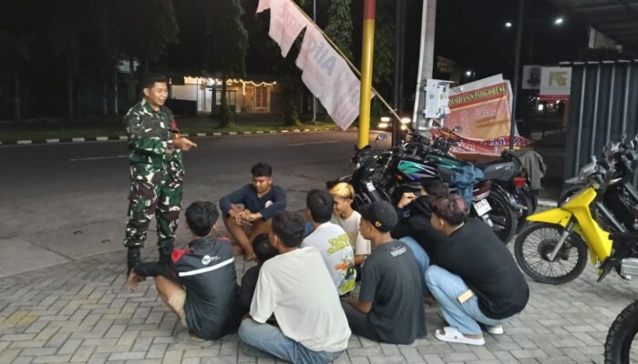 Babinsa Serukan Pemuda Jempong Baru Aktif Kegiatan Sosial