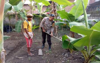 pangan, desa, ketahanan, swasembada, bhabinkamtibmas, pertanian, edukasi, kolaborasi, keamanan, lombok