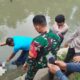 Polsek Pringgarata Olah TKP Penemuan Orok Bayi di Saluran Irigasi.
