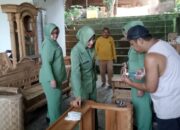 Ibu Indah Piek Budyakto Apresiasi Kerajinan Cukli Khas Mataram