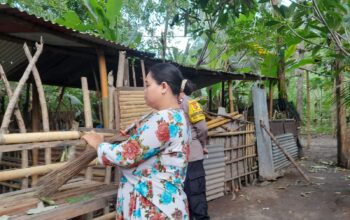 Polsek Batulayar Dukung Ketahanan Pangan Lewat Sambang Bhabinkamtibmas