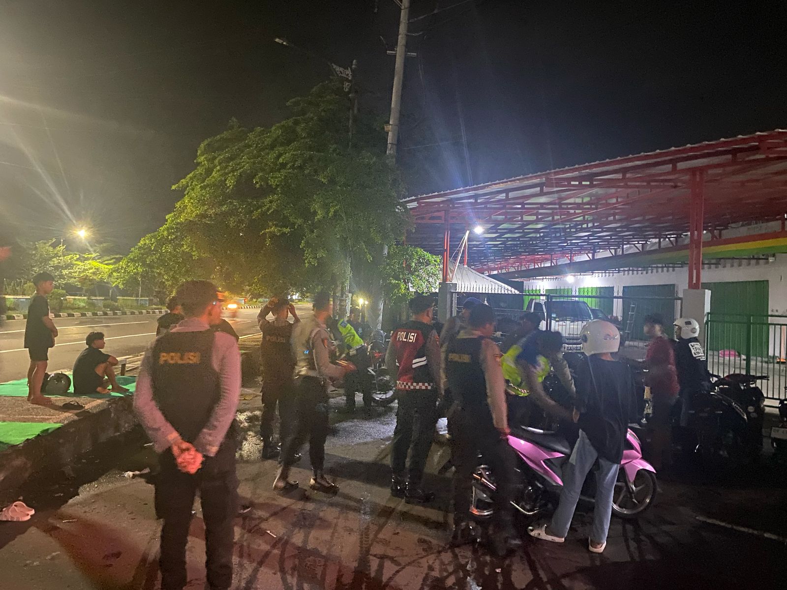 Polres Lombok Barat Tingkatkan Patroli Malam di Tempat Hiburan Guna Cegah Gangguan Kamtibmas