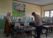 Polsek Gerung Kawal Program Makan Bergizi Gratis di Dua Sekolah Dasan Tapen