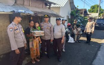 Polsek Kediri Terus Bergerak, Program Jumat Berkah Peduli Stunting Sudah Berjalan Lebih dari Dua Tahun