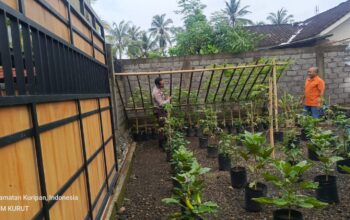Bhabinkamtibmas Kuripan Sosialisasikan Pemanfaatan Lahan untuk Tanam Pangan