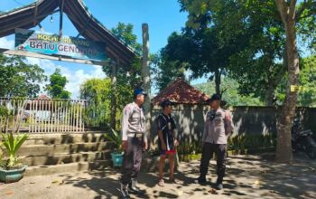 Polsek Kuripan Intensifkan Patroli Wisata dan Imbauan Cuaca Ekstrem