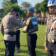 Kapolres Bima Kota Pimpin Upacara PTDH In Absentia, Dua Personel Resmi Tidak Lagi Berstatus Anggota Polri