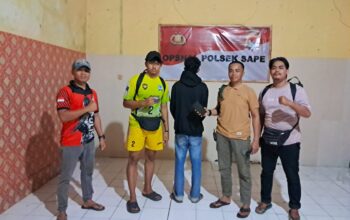 Curi Handphone, Seorang Pria di Sape Ditangkap Tim Opsnal Polsek Sape