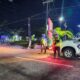 Sat Lantas Polres Bima Kota Gelar Blue Light Patrol dan Pengaturan Lalu Lintas di Malam Hari