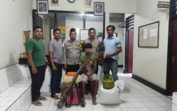 Nekad Bongkar Rumah dan Gasak Isinya Pria 23 Tahun Asal Desa Rato Ini Dibekuk Polsek Bolo