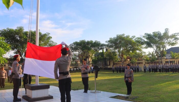 Kapolres Lombok Utara Pimpin Upacara Peringatan Hari Kebangkitan Nasional ke-117