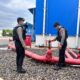 Unit Pamobvit Sat Samapta Polres Bima Kota Laksanakan Pengamanan dan Patroli di Objek Vital PLTMG Bonto Bima