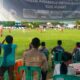 Polsek Brang Rea Beri Pengamanan Open Turnamen Sepak Bola Legend Cup U-42 X-Raider Bree