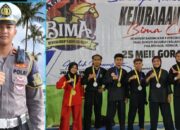 Gemilang! RBC Polres Dompu Borong 13 Medali di Kejurnas Bima Championship I, Kapolres Apresiasi Penuh