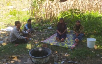 DDS Bhabinkamtibmas Perkuat Kemitraan di Musim Tanam Sekotong