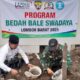 Kodim 1606 Mataram dan Lazdazi Bedah Rumah Warga Jatisela