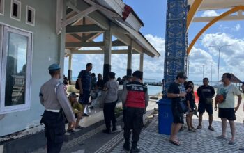 Polsek Sekotong Antisipasi Kejahatan di Tempat Wisata Lombok Barat