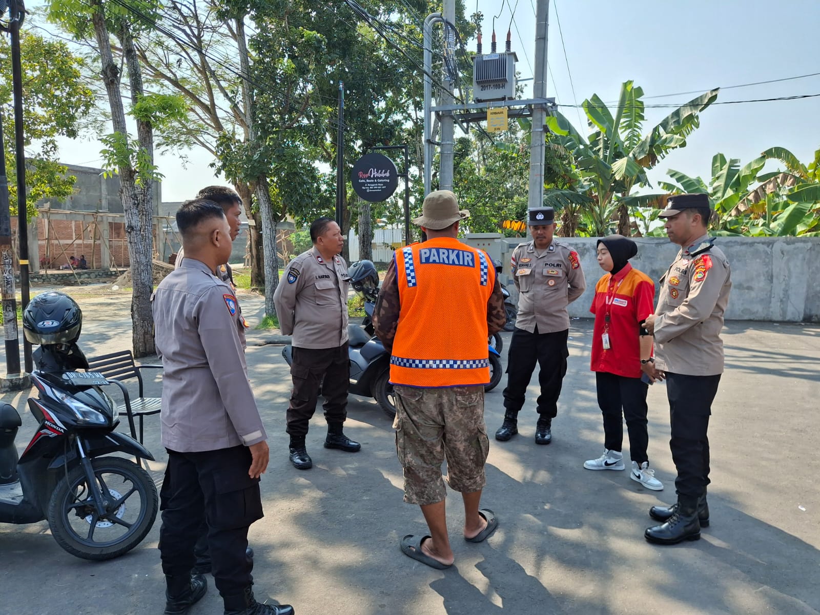 Polres Lombok Barat Gandeng Pengelola Parkir Cegah Gangguan Kamtibmas