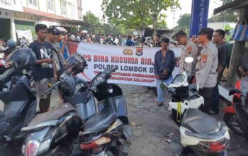 Polres Lombok Barat Gelar Ops Bina Kusuma Rinjani 2025, Jamin Keamanan di Pasar Kediri
