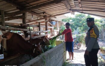 Polri Dukung Swasembada Pangan di Lombok Barat