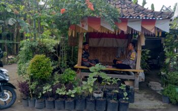 Polsek Kuripan Gandeng Warga Bangun Kemandirian Pangan Keluarga