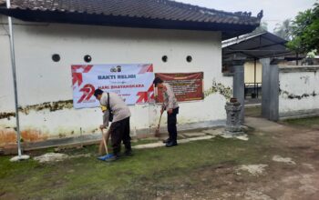Polsek Labuapi Gelar Bakti Religi di Pure Datar Merembu