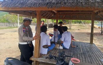 Polsek Sekotong Tingkatkan Patroli di Pantai Kemos