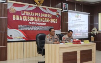 Sinergi Polres dan Warga Lombok Barat Diperkuat Lewat Latpraops Bina Kusuma