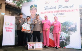 KONDISI RUMAH RUSAK PARAH, KAPOLRES BEDAH RUMAH PURNAWIRAWAN POLRI