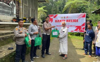 Merunut Kegiatan Sosial dan Religi Satlantas Polres Bima dan Polsek Tambora Menyambut HUT Ke-79 Bhayangkara