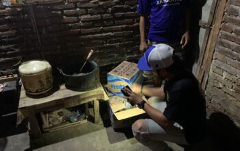 Tindak Tegas Miras, Tim Opsnal Polsek Rasana’e Barat Amankan Puluhan Botol Arak Bali