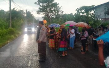 Tradisi Nyongkolan di Jagaraga Indah Berjalan Lancar, Berkat Sinergi Warga dan Polsek Kediri