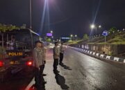 Polsek Gerung Intensifkan Patroli Malam di Jalur Bypass BIL Lombok Barat