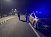 Polsek Kediri Intensifkan Patroli Blue Light di Jalur Rawan BIL Lombok Barat