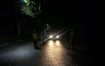 Satlantas Lombok Barat Intensifkan Patroli Malam di Jalur Bypass