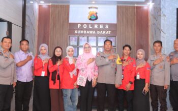 Usai Magang, Mahasiswa UTS Berpamitan; Dosen Pembimbing Sampaikan Apresiasi dan Ucapan Terima Kasih kepada Polres Sumbawa Barat